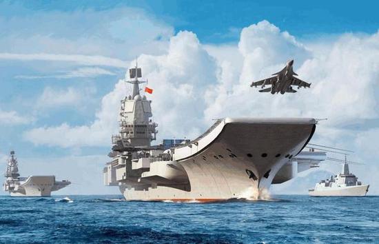 以防御为战略的中国海军 为何加快发展进攻型航母