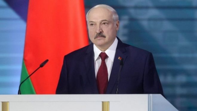 Belarus President Alexander Lukashenko, 4 Aug 20