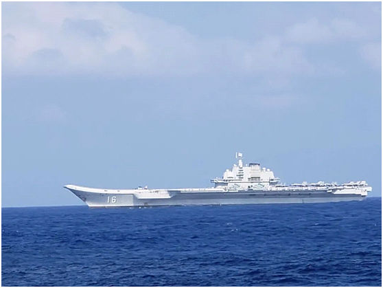 目标中国辽宁舰 美中将得意炫耀戳破美海军一个谎言