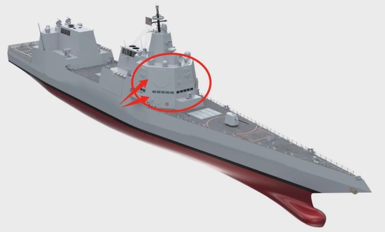 美国公布下代防空驱逐舰草案 外形酷似山寨版055