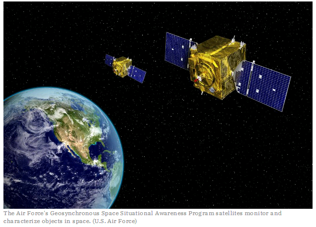美太空军发射2颗空间感知卫星 中国卫星更不安全了