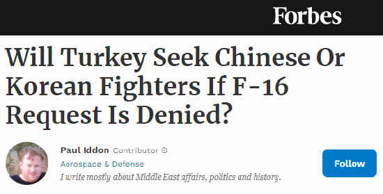 土耳其买不到欧美战机咋办？可考虑中韩的