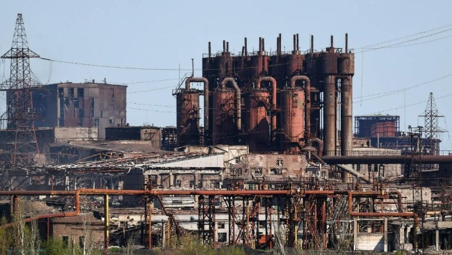 乌克兰考虑用俘虏换取亚速钢铁厂守军