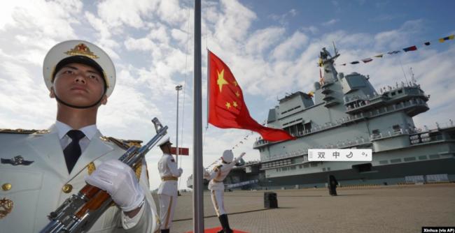 中国航母动作频频 美中摊牌的时刻正在逼近