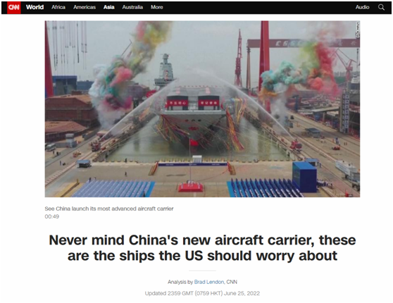 别管福建舰了 这些才是美国应该担心的中国舰船