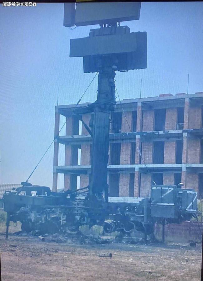 距乌军阵地100多公里 俄军最新型防空雷达被摧毁？
