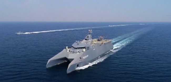 伊朗新舰：双体穿浪构型，配备16枚导弹防空