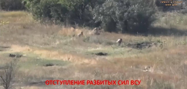 乌军步坦协同进攻 俄T64BM主战坦克被打爆