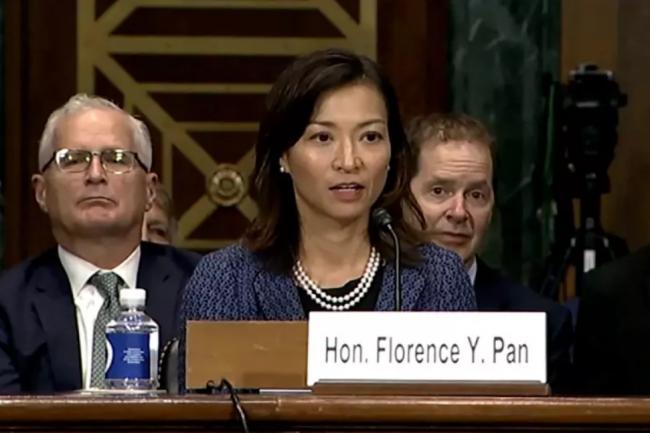 首位华裔女性 潘愉任DC巡迴上诉法院法官