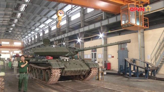 越南仍在生產改造T-54坦克
