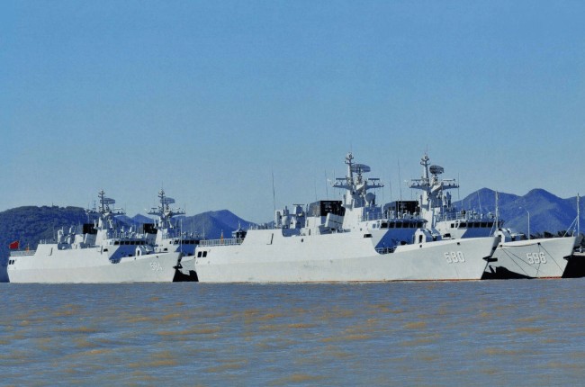 解放军装备上百艘护卫舰，超过东亚总和
