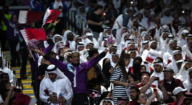 卡塔尔世界杯观众不戴口罩 中国人越对比越愤懑