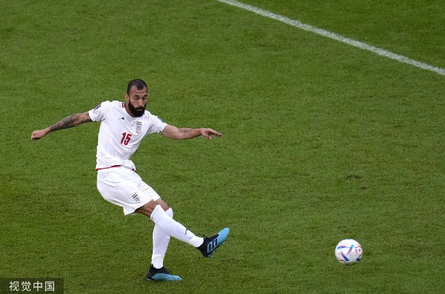 伊朗终场前连入两球 2-0大胜威尔士