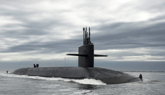 美军3艘“灭国潜艇”突然上浮 对中俄威胁