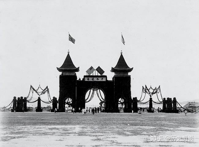 罕见老照片:1908年美国舰队访华旧照 罕见老照片:1908年美国舰队访华旧照