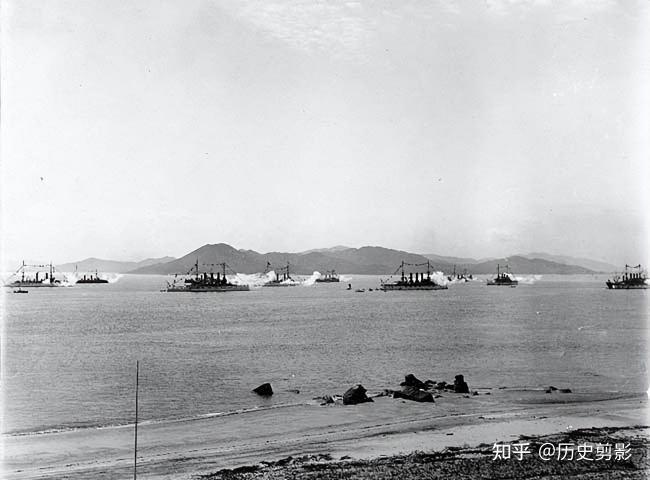 罕见老照片:1908年美国舰队访华旧照 罕见老照片:1908年美国舰队访华旧照