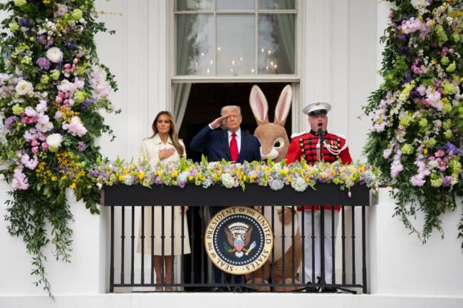 白宫发布组照为梅拉尼娅庆生 白宫发布组照为梅拉尼娅庆生