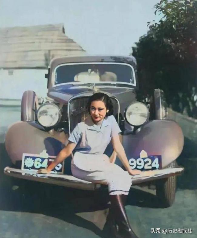 民国明星胡蝶罕见私房照 微胖却别有韵味 民国明星胡蝶罕见私房照 微胖却别有韵味