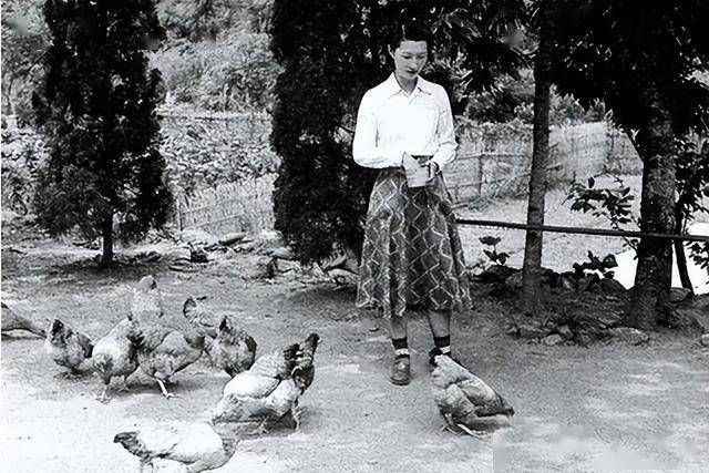 赵一荻有多美?16岁时在香山留影,美若天仙 赵一荻有多美?16岁时在香山留影,美若天仙