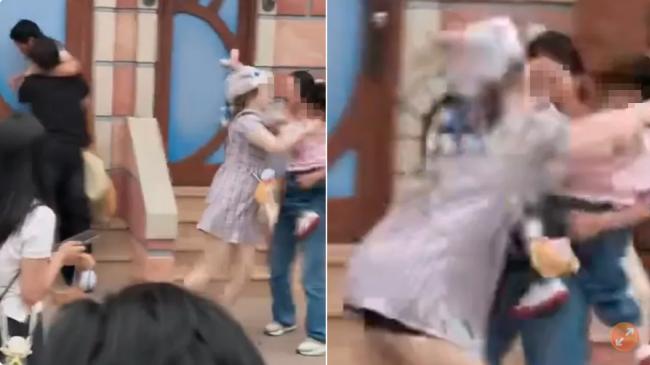 上海迪士尼现惊人一幕:攻击女童 衣不遮体… 上海迪士尼现惊人一幕:攻击女童 衣不遮体…