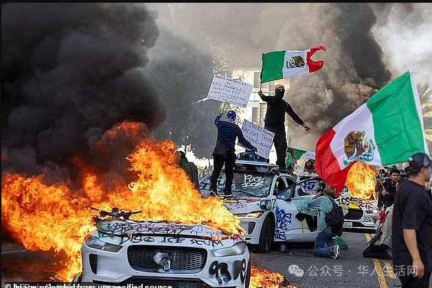 海军陆战队抵达洛城 川普宣布新军令 打持久战 海军陆战队抵达洛城 川普宣布新军令 打持久战