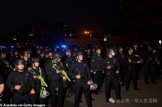 海军陆战队抵达洛城 川普宣布新军令 打持久战 海军陆战队抵达洛城 川普宣布新军令 打持久战