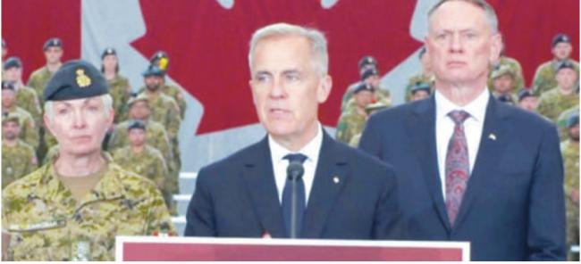卡尼新增国防预算砸93亿 采购军备不再依重美国 卡尼新增国防预算砸93亿 采购军备不再依重美国