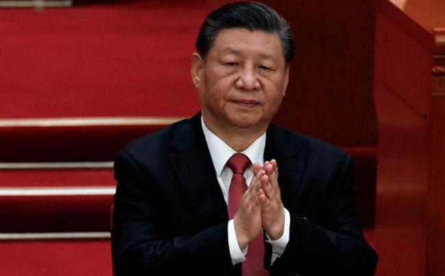 习近平在纪念陈云会上讲话 被曝自打耳光 习近平在纪念陈云会上讲话 被曝自打耳光