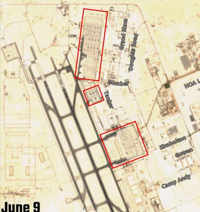 美军备战中东,卫星影像揭秘 美军备战中东,卫星影像揭秘