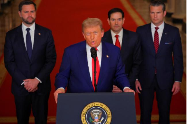 川普深夜发文  这群人立大功 川普深夜发文  这群人立大功