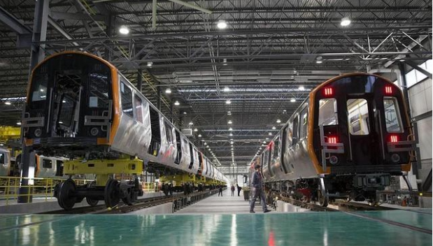 美海关扣留中共国企列车零件 美海关扣留中共国企列车零件