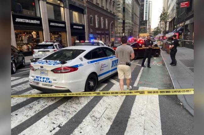 纽约大楼枪击4死警身亡 凶嫌自戕 纽约大楼枪击4死警身亡 凶嫌自戕