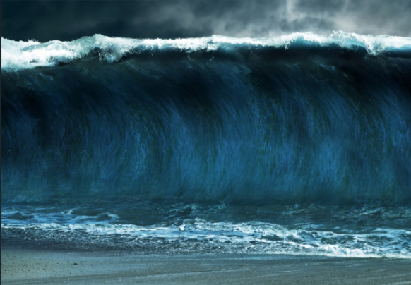 俄8.7强震第一波海啸来了 4米巨浪画面疯传 俄8.7强震第一波海啸来了 4米巨浪画面疯传