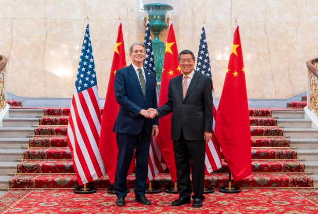 川习会有谱?美财长这样称赞何立峰 川习会有谱?美财长这样称赞何立峰