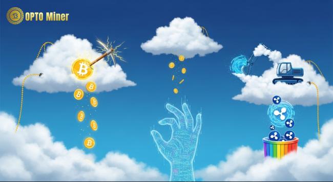 比特币与XRP持续震荡 云挖矿模式受到市场关注 比特币与XRP持续震荡 云挖矿模式受到市场关注