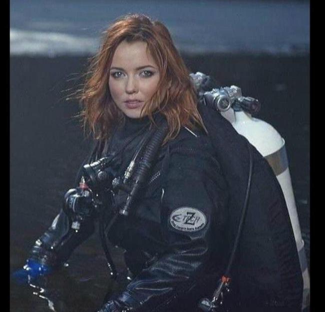 乌美女潜水员涉“北溪爆炸案”! 曾创深潜纪录 乌美女潜水员涉“北溪爆炸案”! 曾创深潜纪录