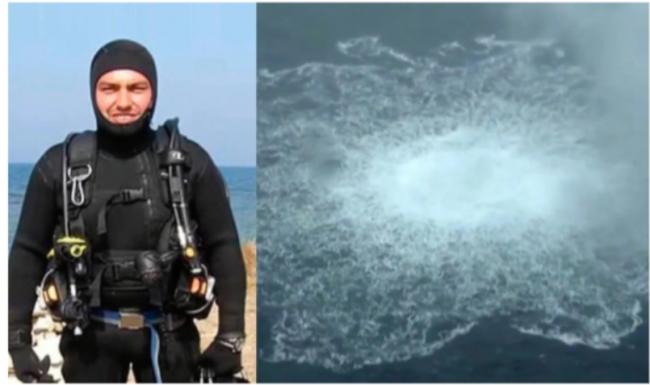 乌美女潜水员涉“北溪爆炸案”! 曾创深潜纪录 乌美女潜水员涉“北溪爆炸案”! 曾创深潜纪录