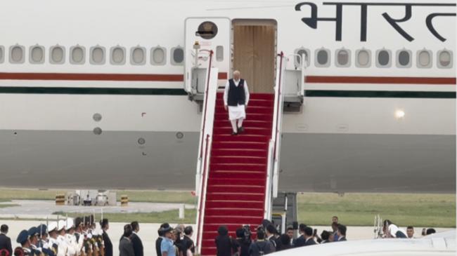 莫迪抵达天津,访日期间释放强烈信号 莫迪抵达天津,访日期间释放强烈信号