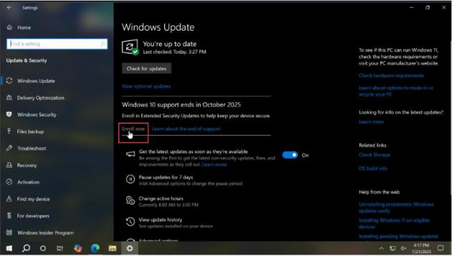 微软推送“续命按钮”  Windows10免费再撑一年 微软推送“续命按钮”  Windows10免费再撑一年