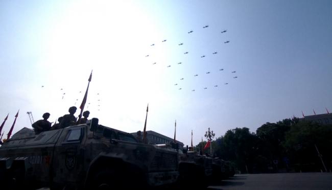 首次!解放军“三位一体”战略核武同时亮相 首次!解放军“三位一体”战略核武同时亮相