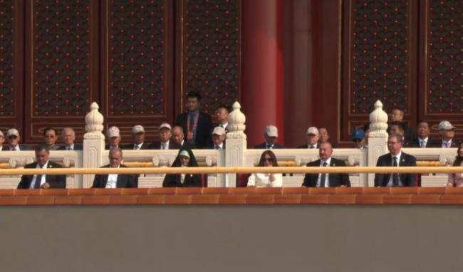 中国阅兵 外国与中国领导人座次安排有“玄玑” 中国阅兵 外国与中国领导人座次安排有“玄玑”