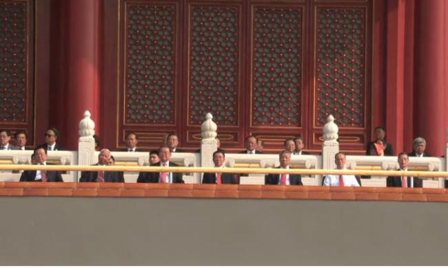 中国阅兵 外国与中国领导人座次安排有“玄玑” 中国阅兵 外国与中国领导人座次安排有“玄玑”