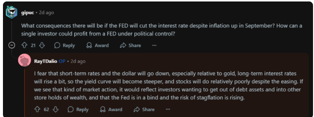 如果美联储降息,两种资产即将崩溃 如果美联储降息,两种资产即将崩溃