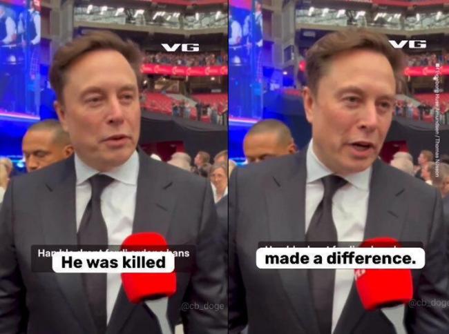 马斯克川普同框柯克追悼会,30秒聊天内容被曝光 马斯克川普同框柯克追悼会,30秒聊天内容被曝光