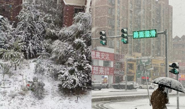 这里下大雪    中国“断崖式降温”画面曝光 这里下大雪    中国“断崖式降温”画面曝光