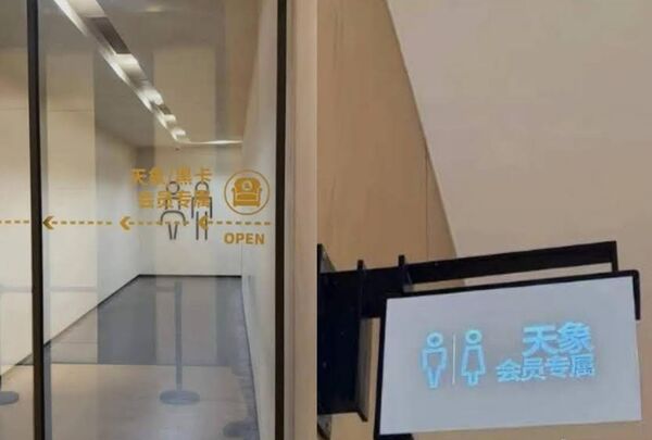中国百货公司顶级厕所“年花20万元”才能解锁 中国百货公司顶级厕所“年花20万元”才能解锁