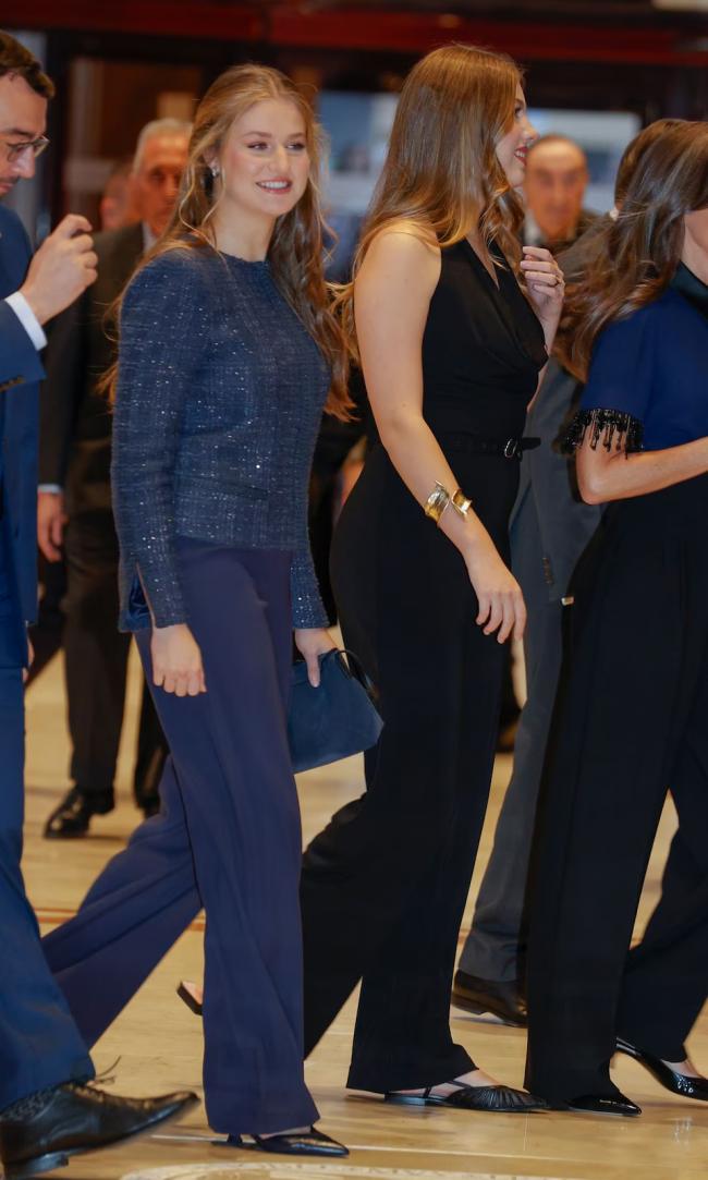 西班牙神颜大公主闪耀音乐会 1米8索妹抢风头 西班牙神颜大公主闪耀音乐会 1米8索妹抢风头