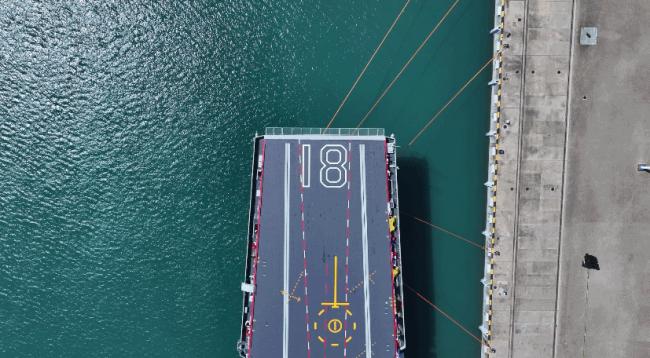 福建舰更多细节 动图全方位曝光 福建舰更多细节 动图全方位曝光