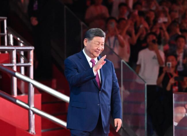 全国运动会开幕 习近平出席开幕式 现场曝光 全国运动会开幕 习近平出席开幕式 现场曝光