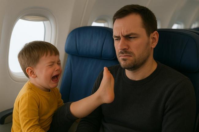 哭闹娃、遮光板大战齐上演 航班影片爆红 哭闹娃、遮光板大战齐上演 航班影片爆红